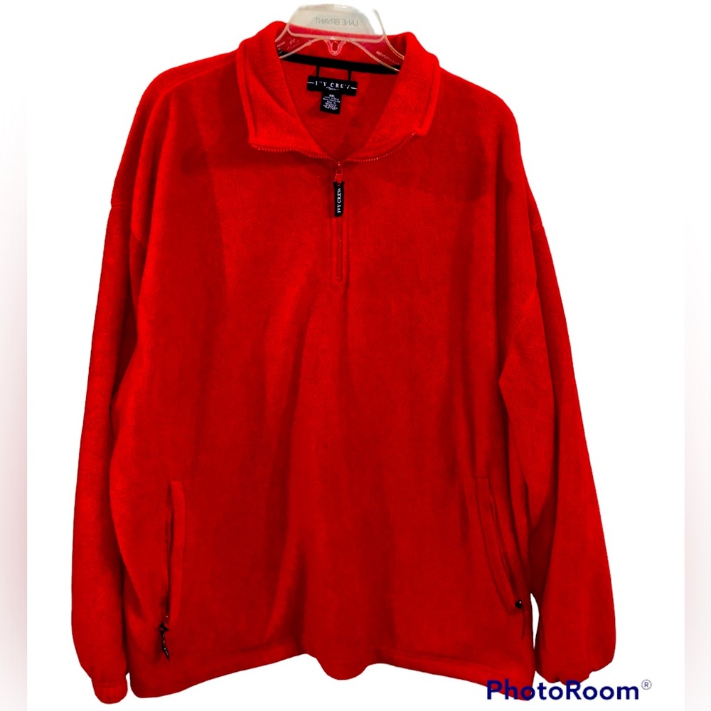 Ivy crew mens XXL pullover jacket red